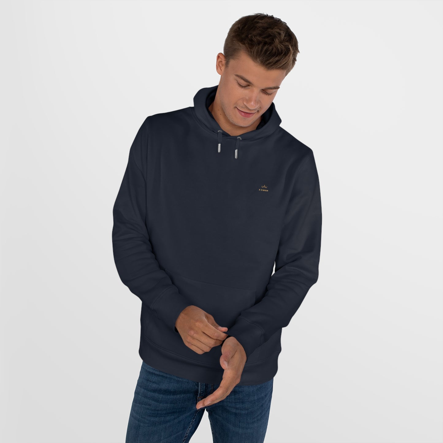 Sweat-shirt à capuche unisexe King Lyons
