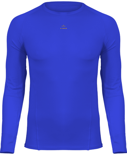 Adults\' long-sleeved base layer sports T-shirt