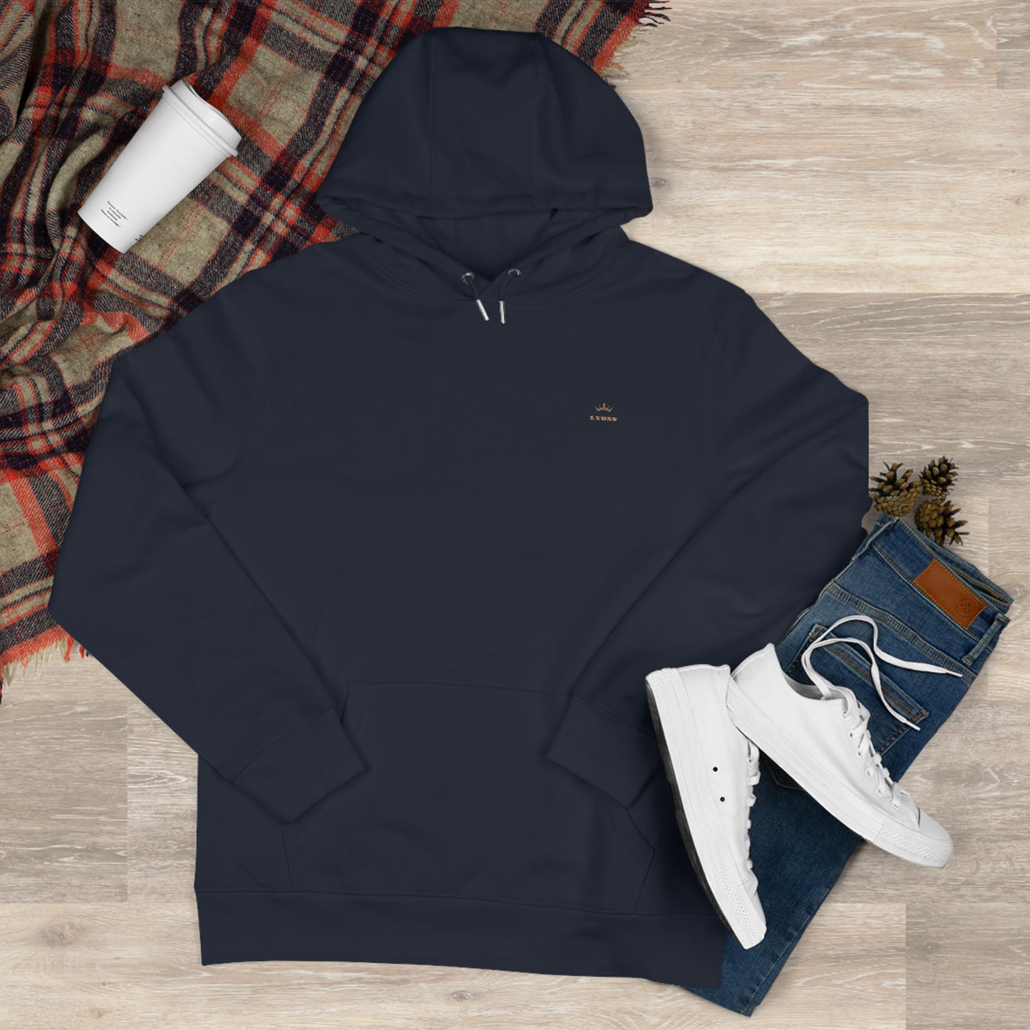Sweat-shirt à capuche unisexe King Lyons
