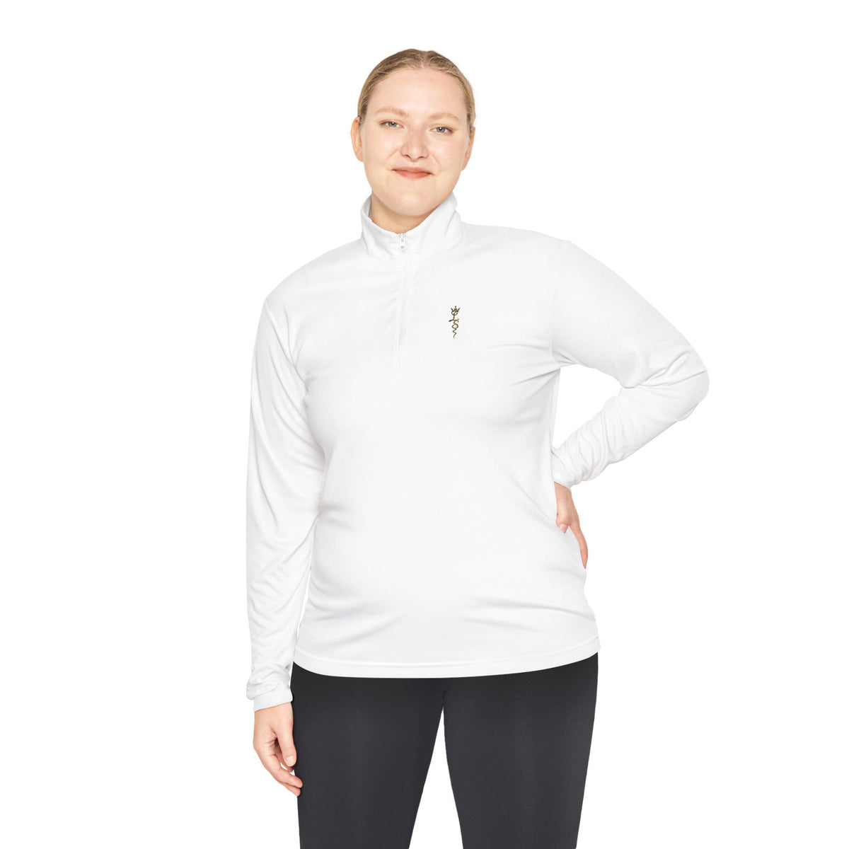 Sweat Technique Col Zip Femme — LYONS