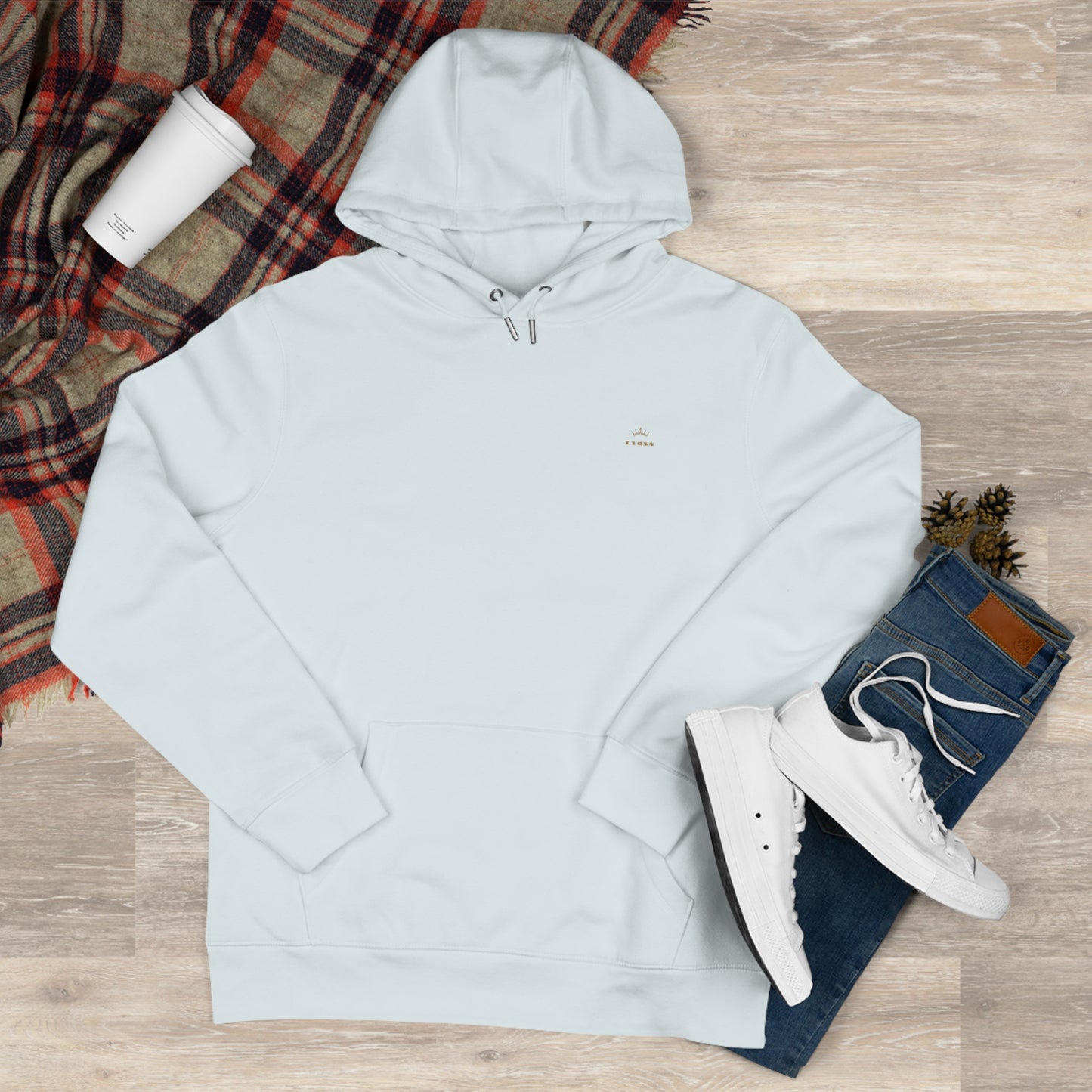 Sweat-shirt à capuche unisexe King Lyons