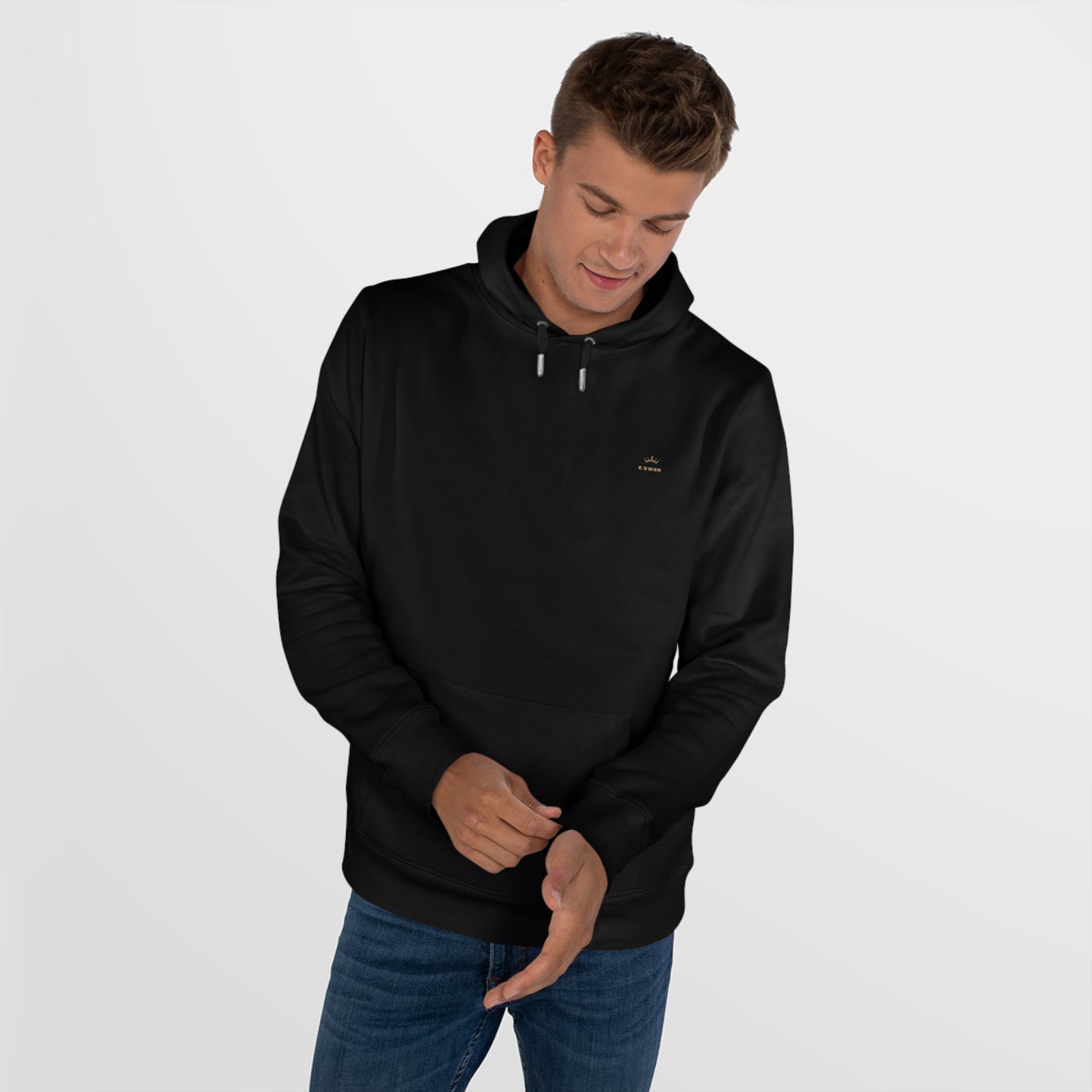Sweat-shirt à capuche unisexe King Lyons