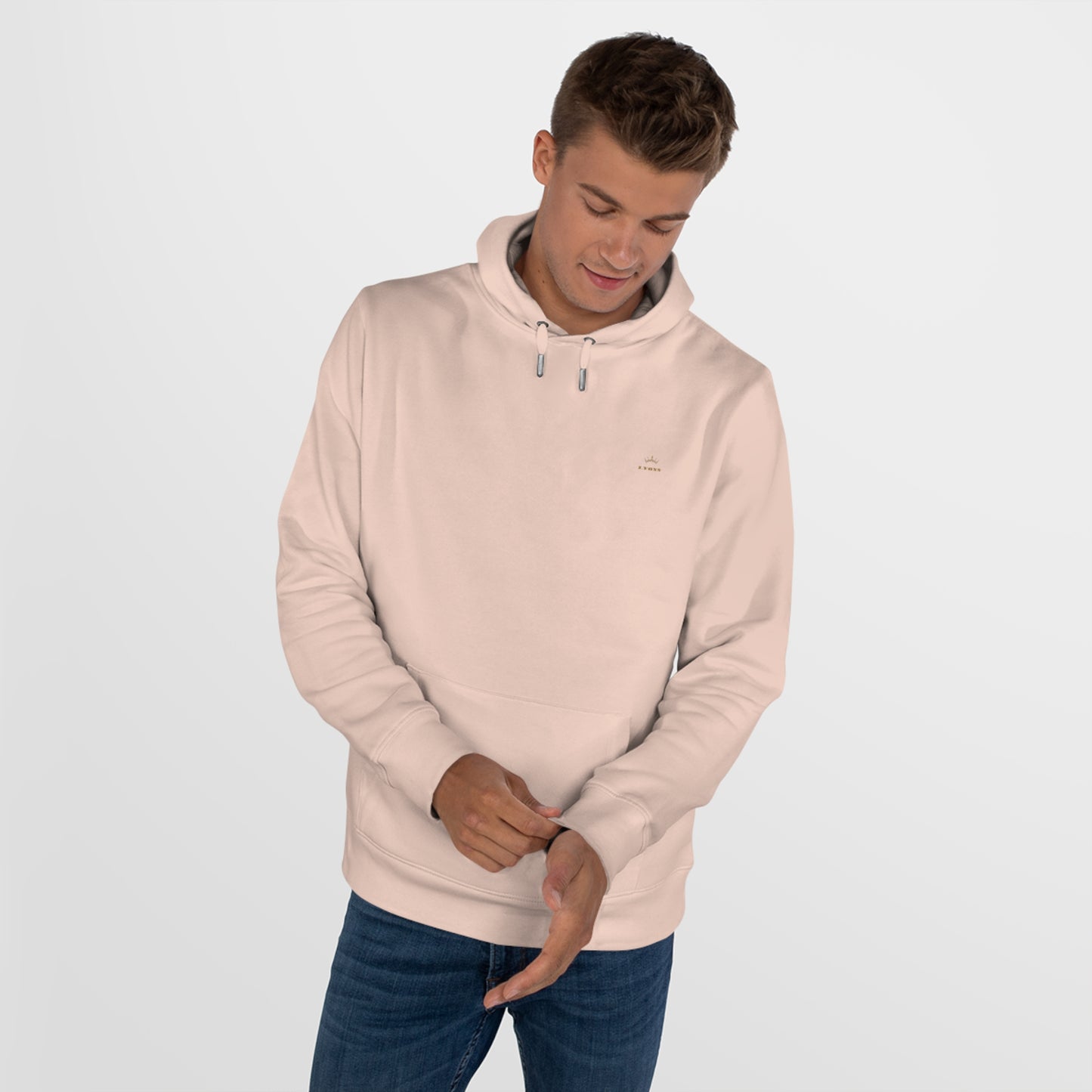 Sweat-shirt à capuche unisexe King Lyons