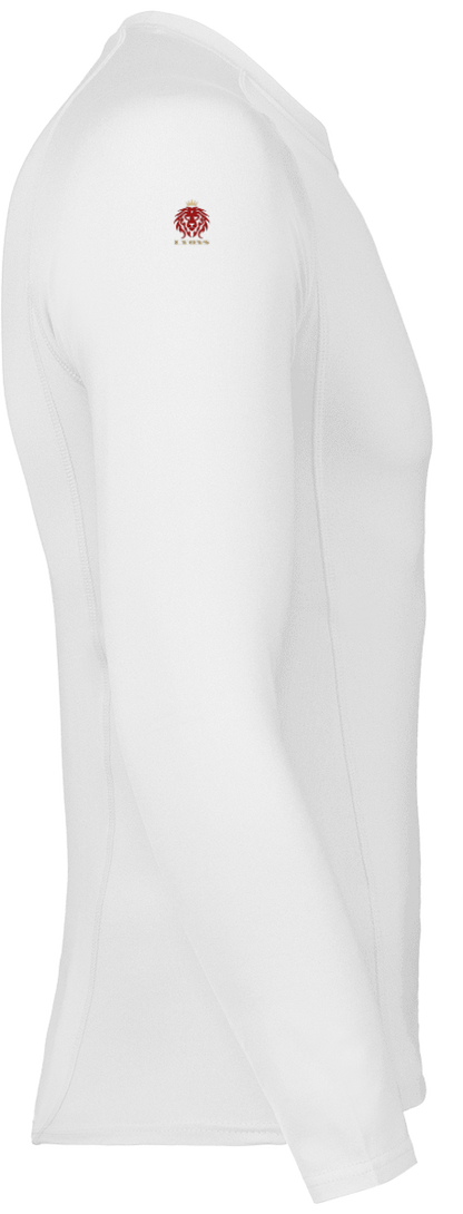 Adults\' long-sleeved base layer sports T-shirt