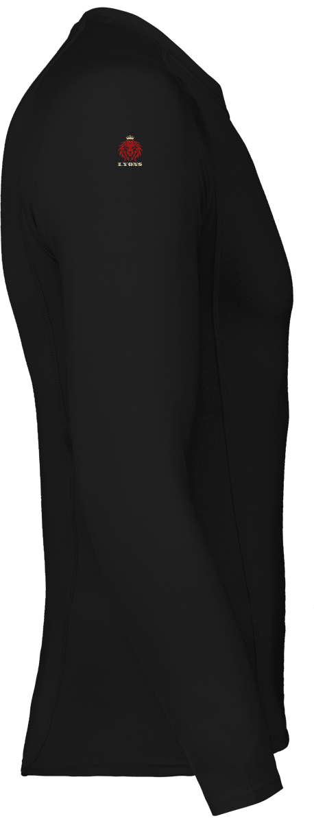 Adults\' long-sleeved base layer sports T-shirt
