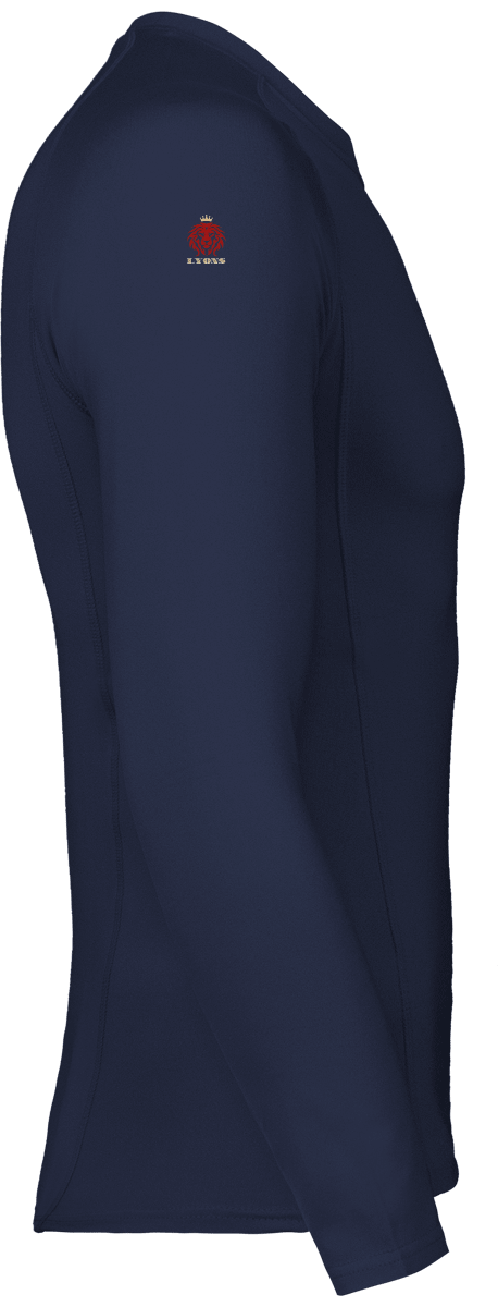 Adults\' long-sleeved base layer sports T-shirt