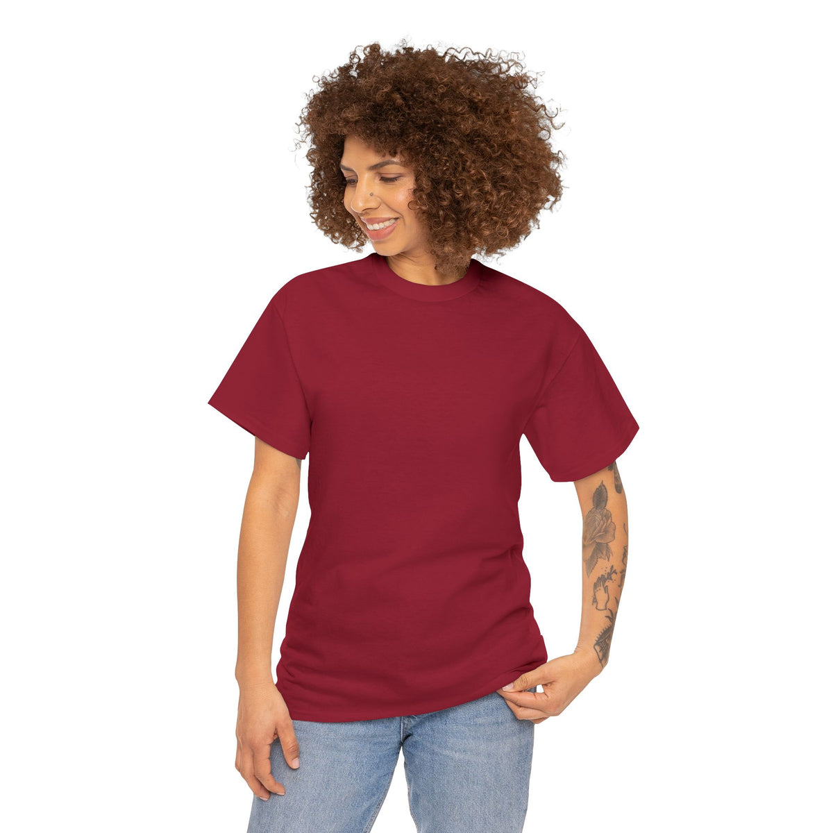 T-shirt Heavy Cotton Essential – Confort Équivalent & Style | LYONS