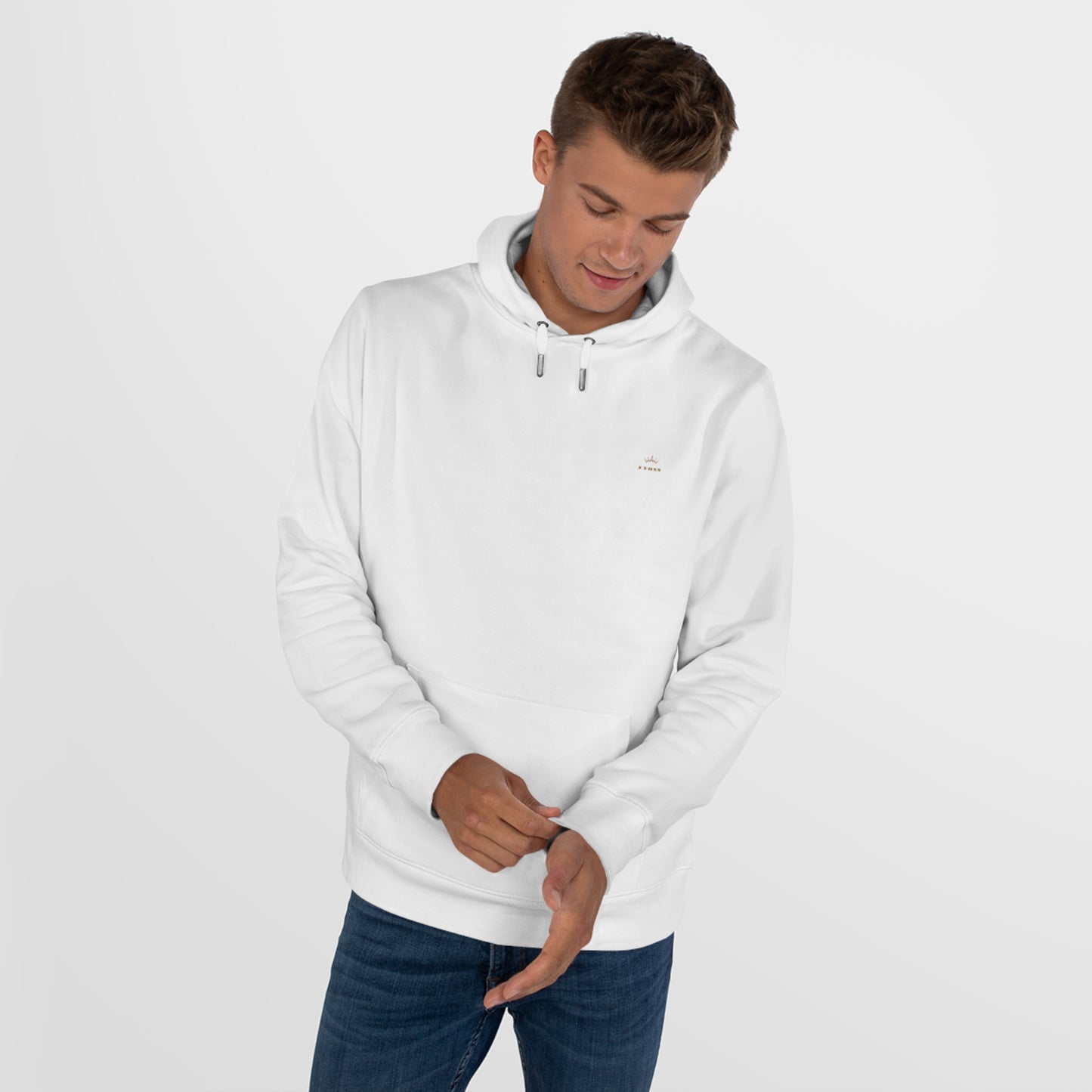 Sweat-shirt à capuche unisexe King Lyons