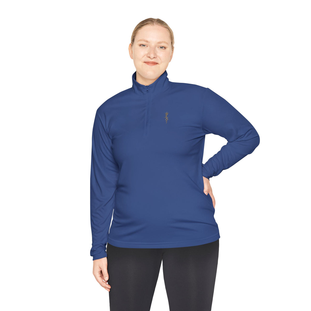 Sweat Technique Col Zip Femme — LYONS