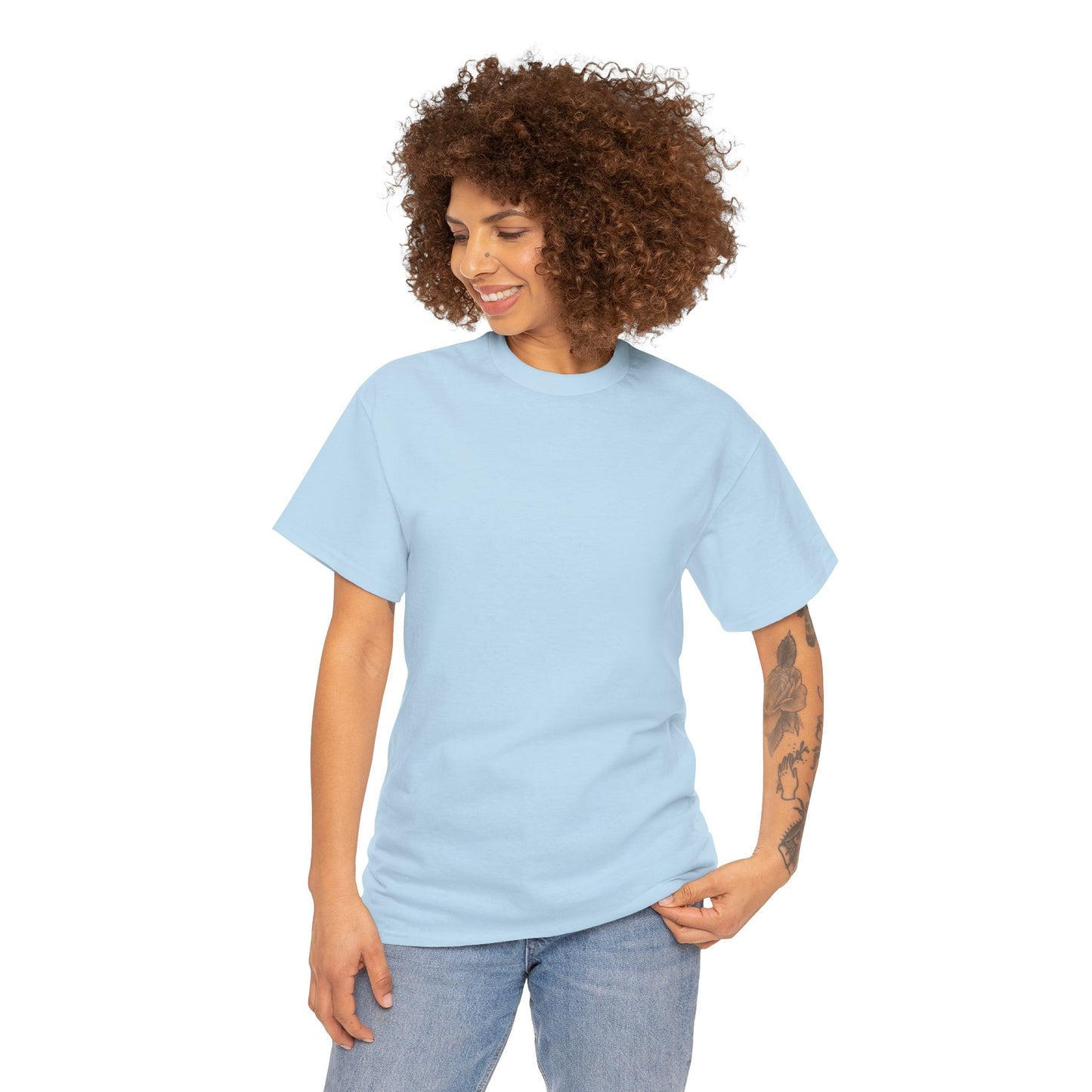 T-shirt Heavy Cotton Essential – Confort Équivalent & Style | LYONS