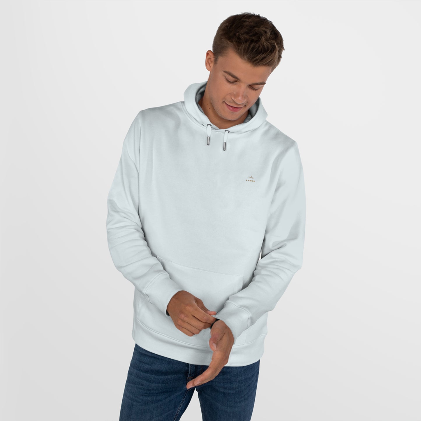 Sweat-shirt à capuche unisexe King Lyons