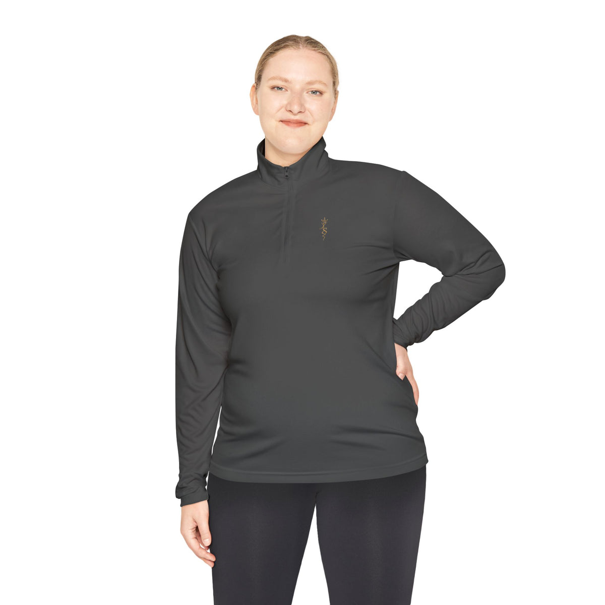 Sweat Technique Col Zip Femme — LYONS