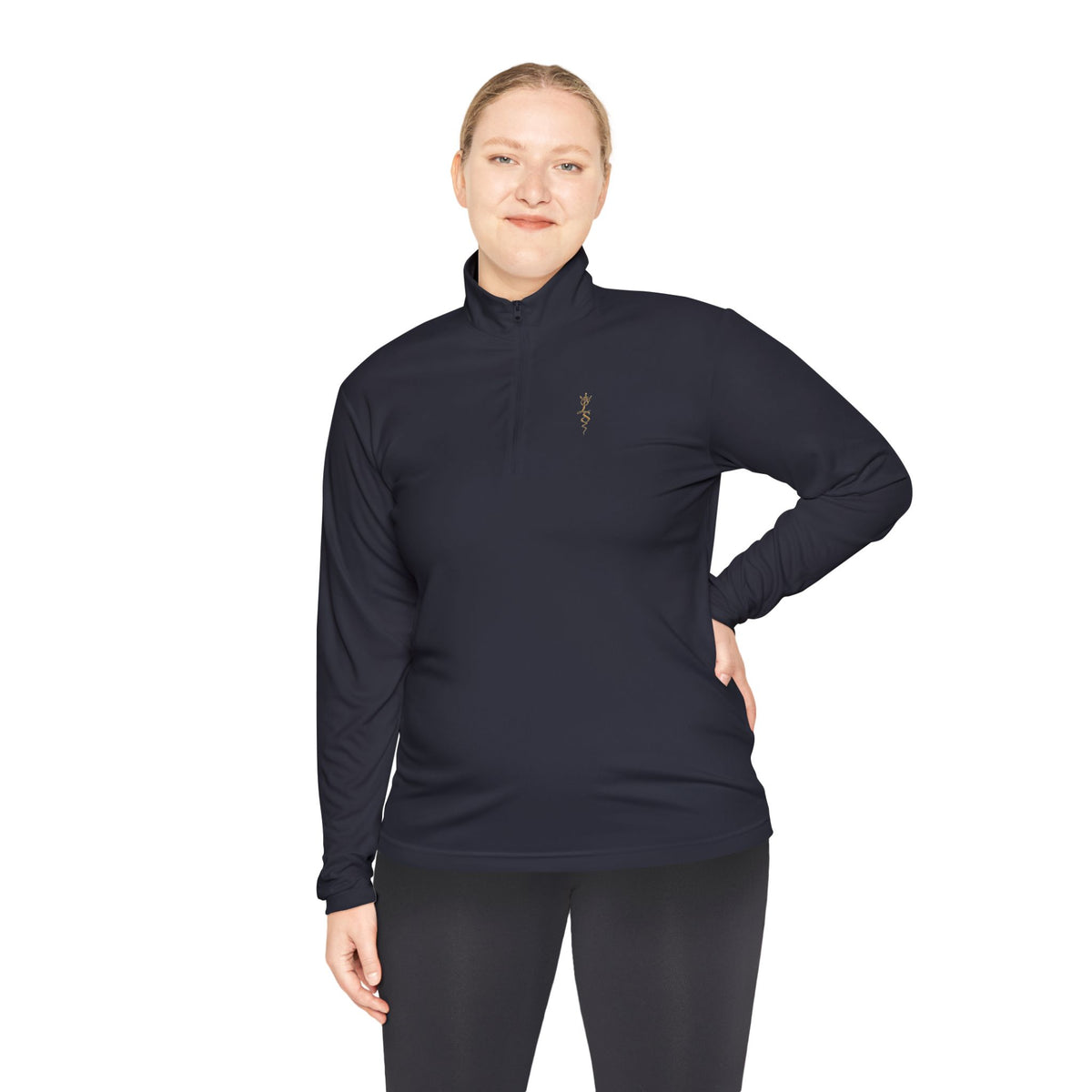 Sweat Technique Col Zip Femme — LYONS