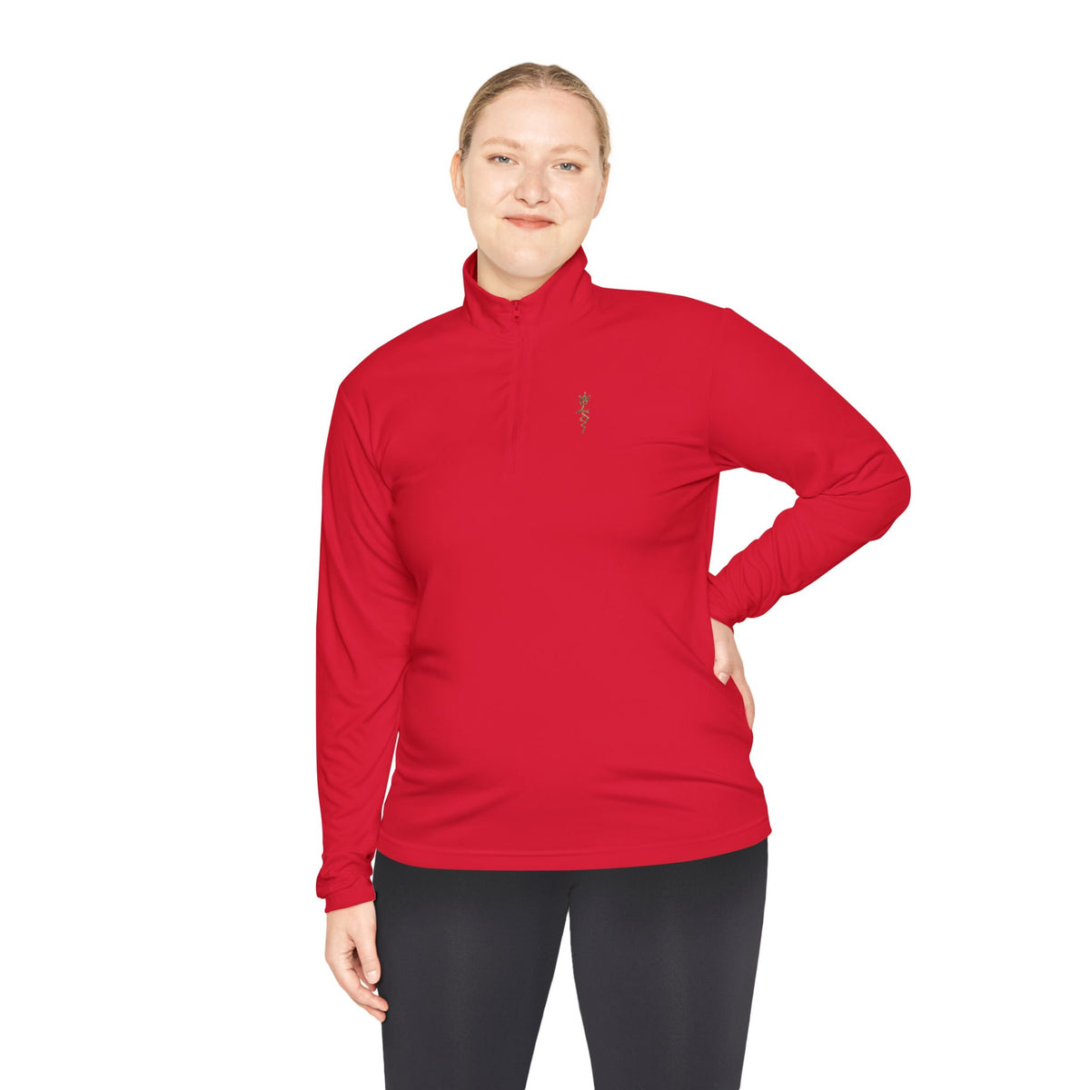 Sweat Technique Col Zip Femme — LYONS