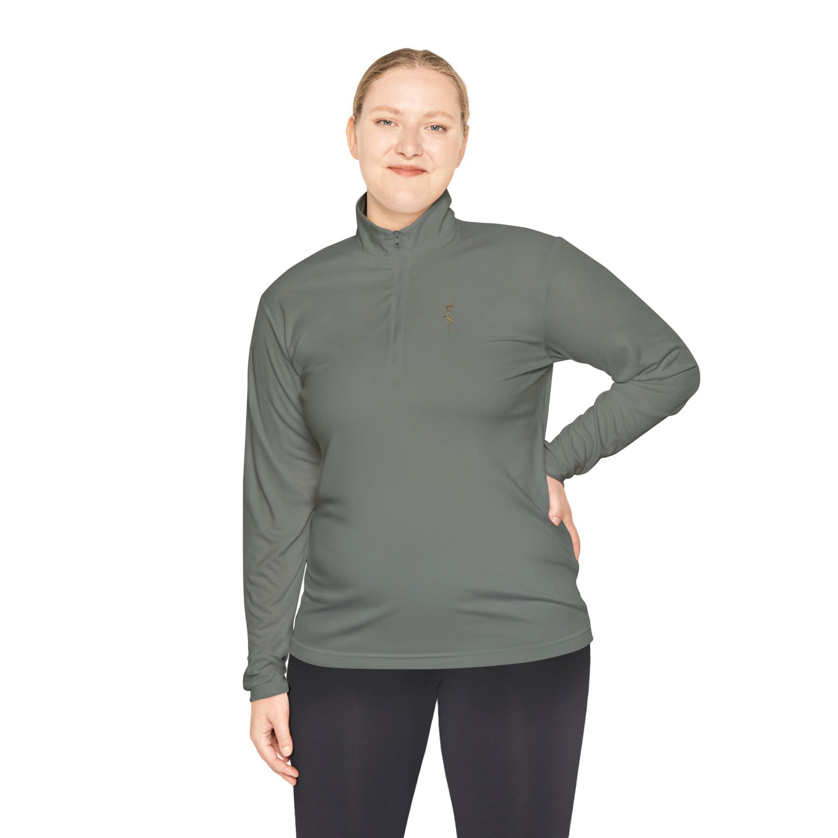 Sweat Technique Col Zip Femme — LYONS