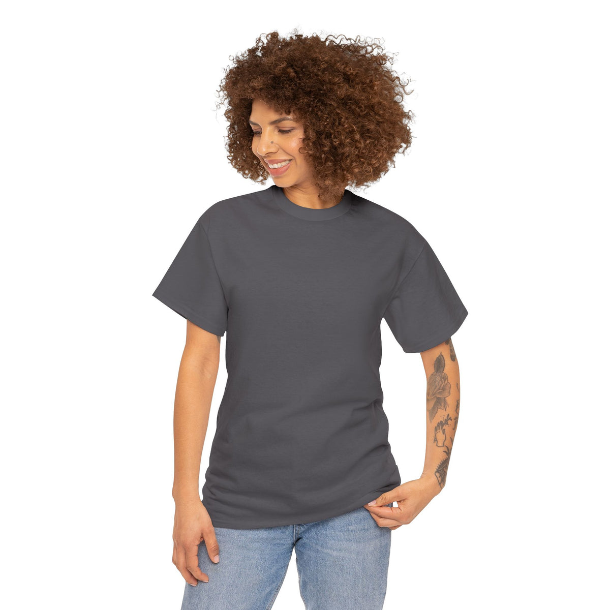 T-shirt Heavy Cotton Essential – Confort Équivalent & Style | LYONS