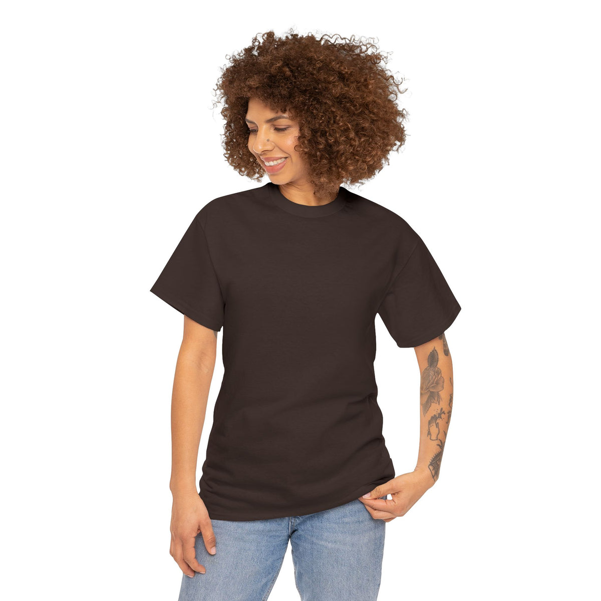 T-shirt Heavy Cotton Essential – Confort Équivalent & Style | LYONS